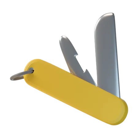 Cuchillo de camping  3D Icon