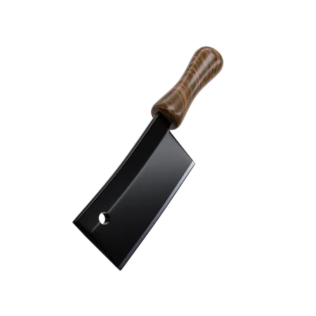 Cuchillo de carnicero  3D Icon