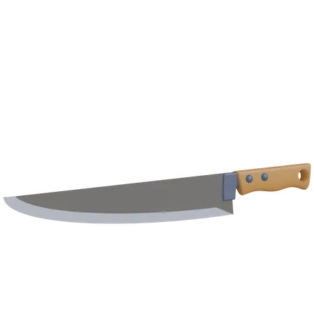 Cuchillo de cocina  3D Icon