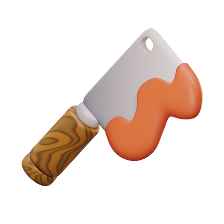 Cuchillo de halloween  3D Icon