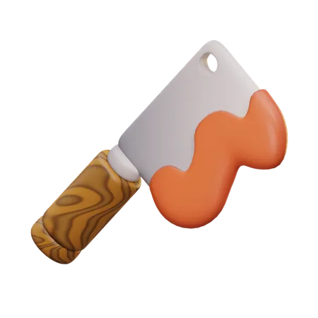 Cuchillo de halloween  3D Icon