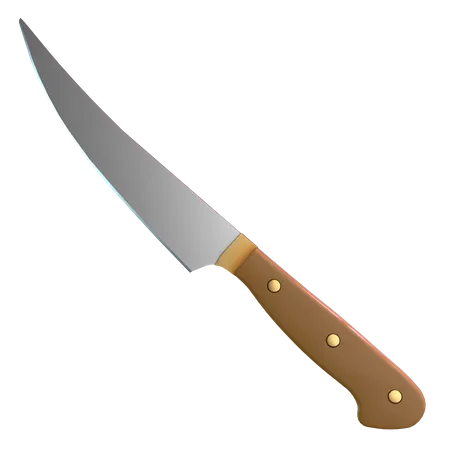 Cuchillo para deshuesar  3D Icon