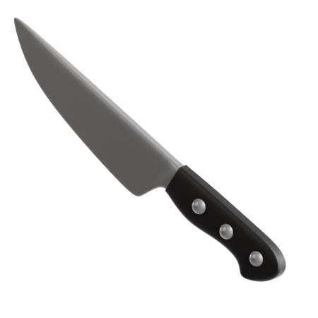 Cuchillo de trinchar  3D Icon