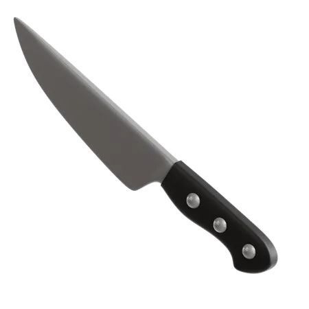 Cuchillo de trinchar  3D Icon