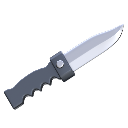 Cuchillo de policia  3D Icon