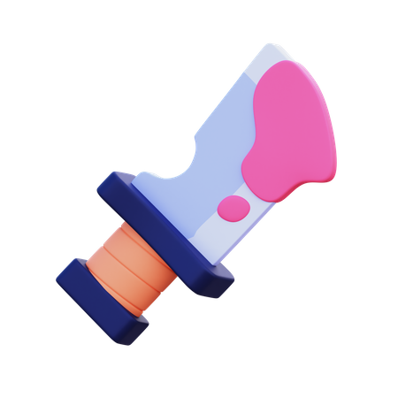 Cuchillo de sangre  3D Icon