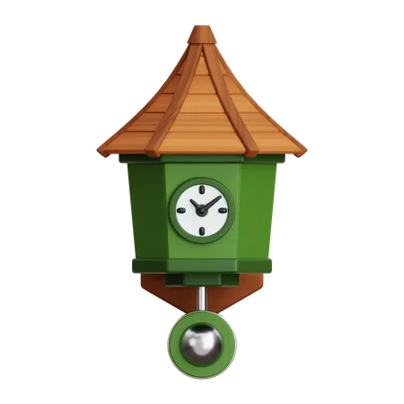 Cuckoo Clock  3D Icon