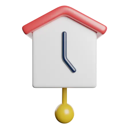 Cuckoo Clock  3D Icon