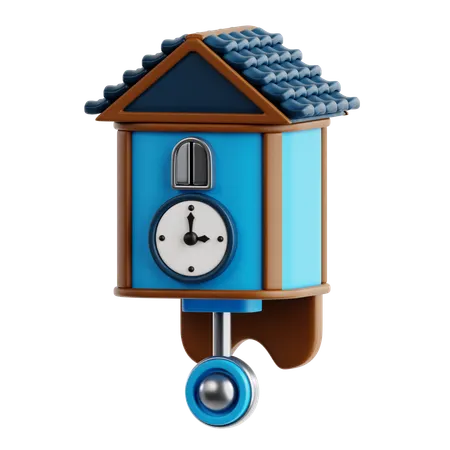 Cuckoo Clock  3D Icon