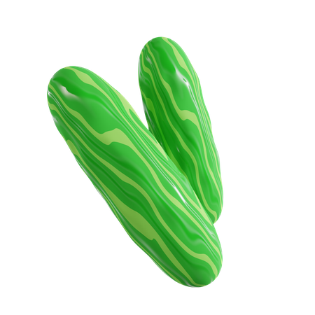 Cucumber 1  3D Icon