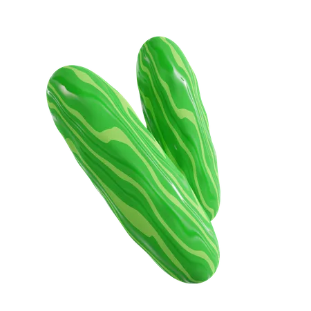 Cucumber 1  3D Icon