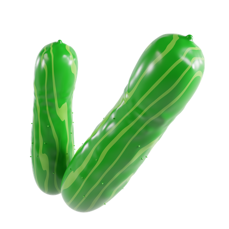 Cucumber 2  3D Icon