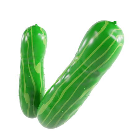 Cucumber 2  3D Icon