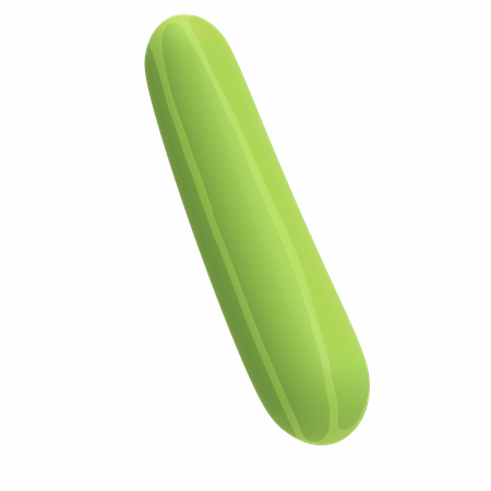 Cucumber 3D Illustration