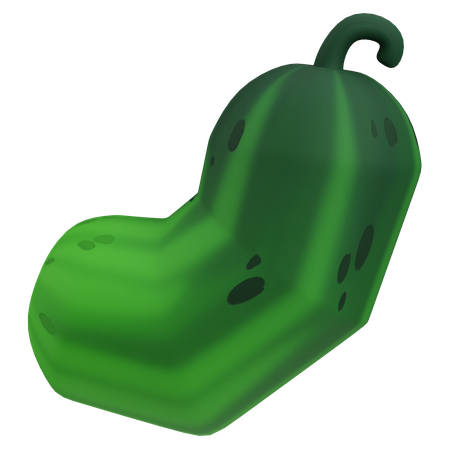 Cucumber  3D Icon