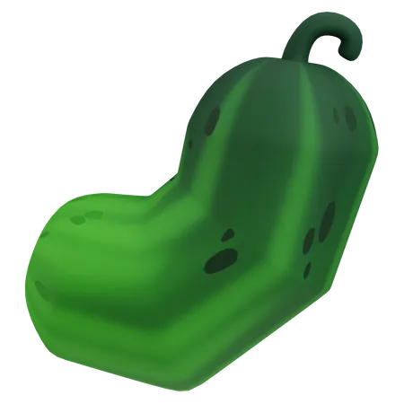 Cucumber  3D Icon