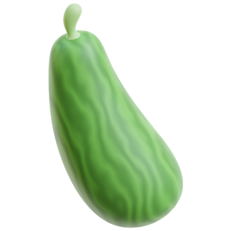 Cucumber  3D Icon