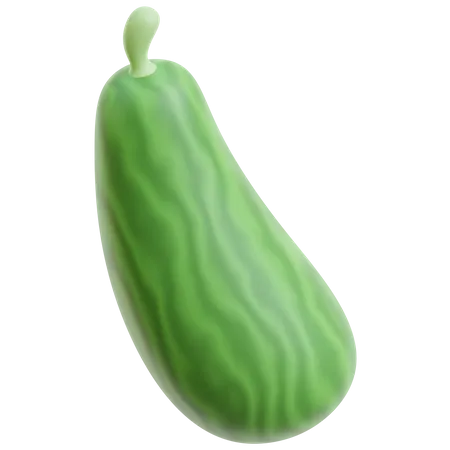 Cucumber  3D Icon