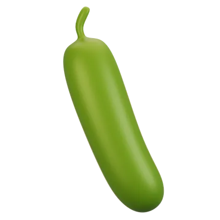 Cucumber  3D Icon