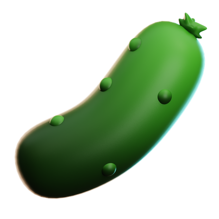 Cucumber  3D Icon