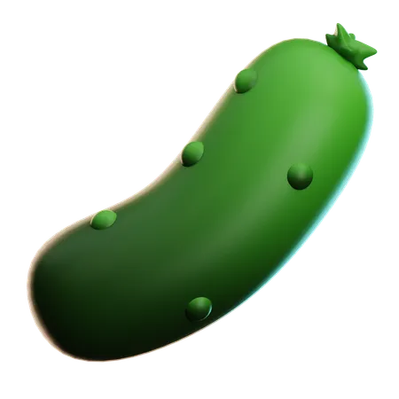 Cucumber  3D Icon