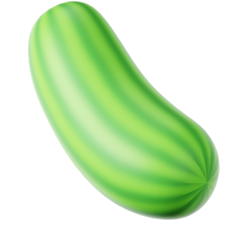 Cucumber  3D Icon