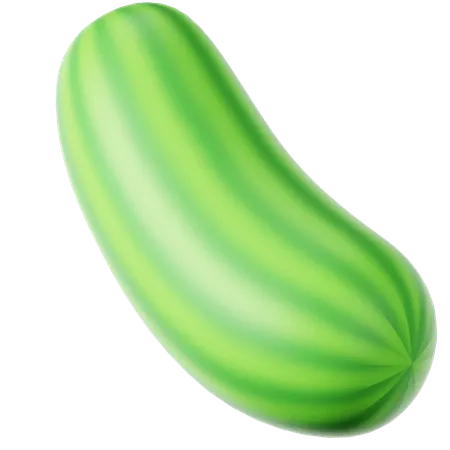 Cucumber  3D Icon