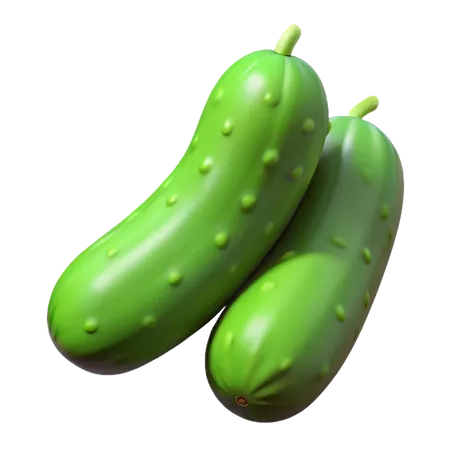 Cucumber  3D Icon