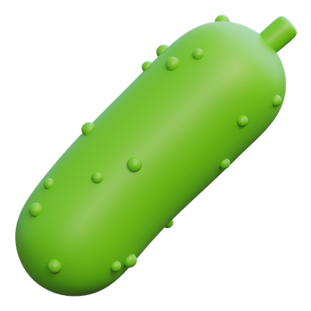 Cucumber  3D Icon