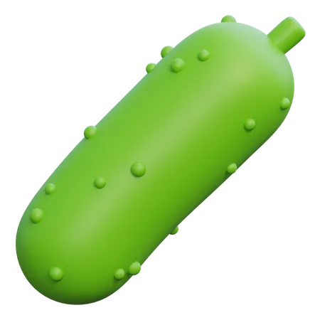 Cucumber  3D Icon