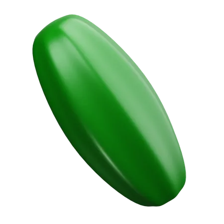 Cucumber  3D Icon