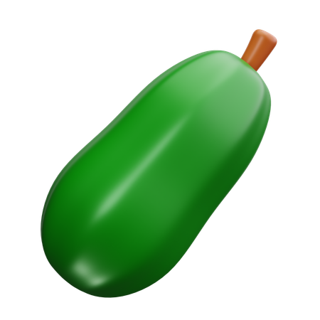 Cucumber  3D Icon