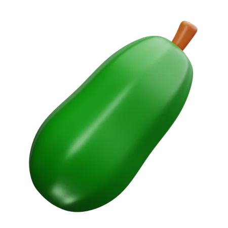 Cucumber  3D Icon