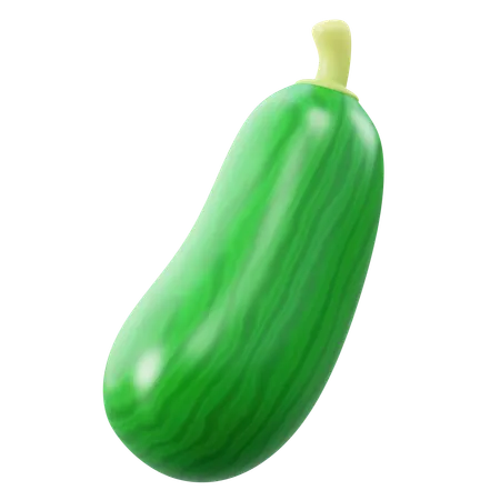 Cucumber  3D Icon