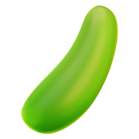 Cucumber  3D Icon