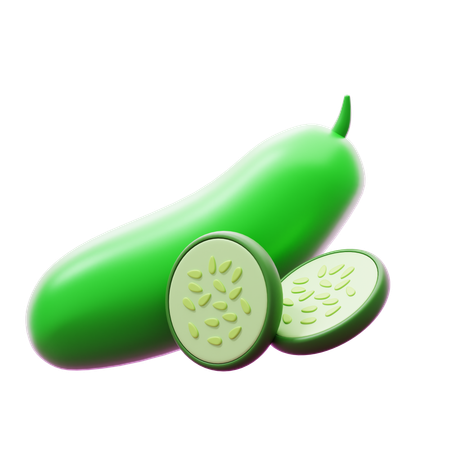 CUCUMBER  3D Icon