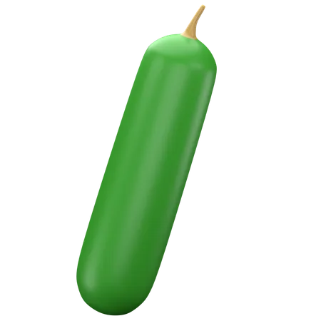 Cucumber  3D Icon