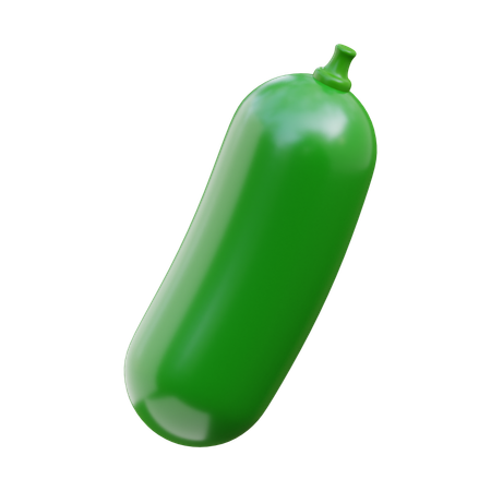 Cucumber  3D Icon