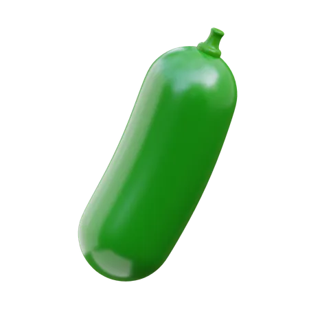 Cucumber  3D Icon