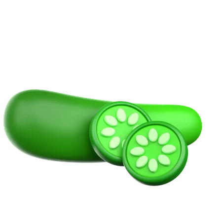 CUCUMBER  3D Icon