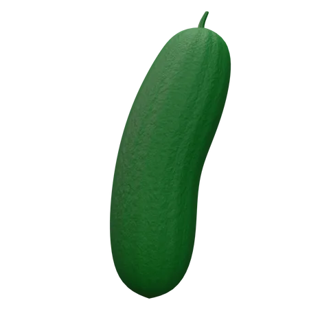 Cucumber  3D Icon