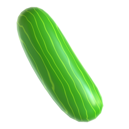 Cucumber  3D Icon