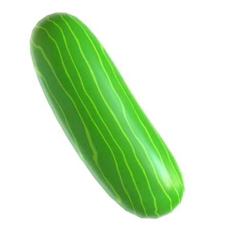 Cucumber  3D Icon