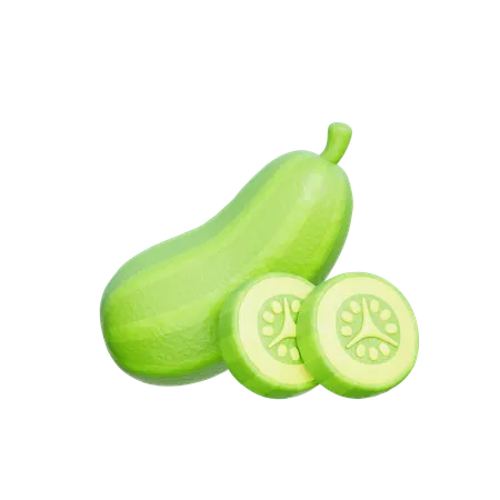 Cucumber  3D Icon