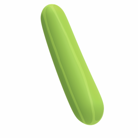 Cucumber  3D Icon