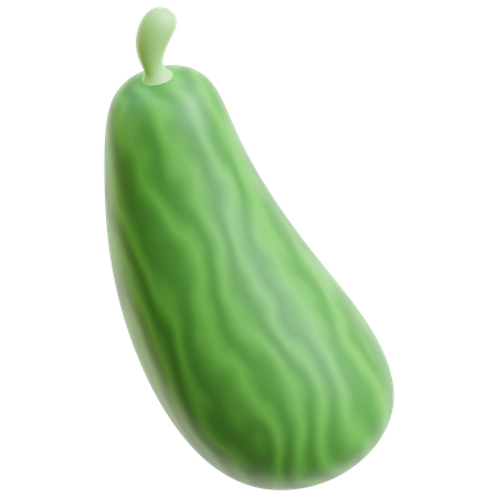 Cucumber  3D Icon