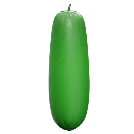 Cucumber 3D Icon