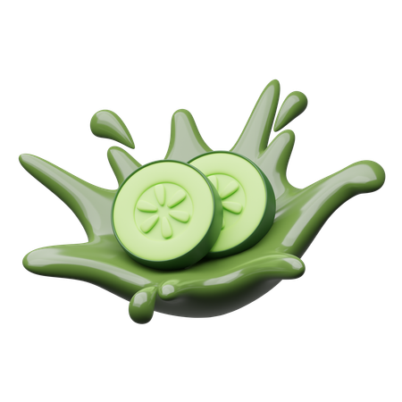 Cucumber juice  3D Icon