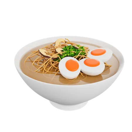 Tazón de ramen  3D Icon