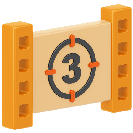 Cuenta atrás de la película  3D Icon